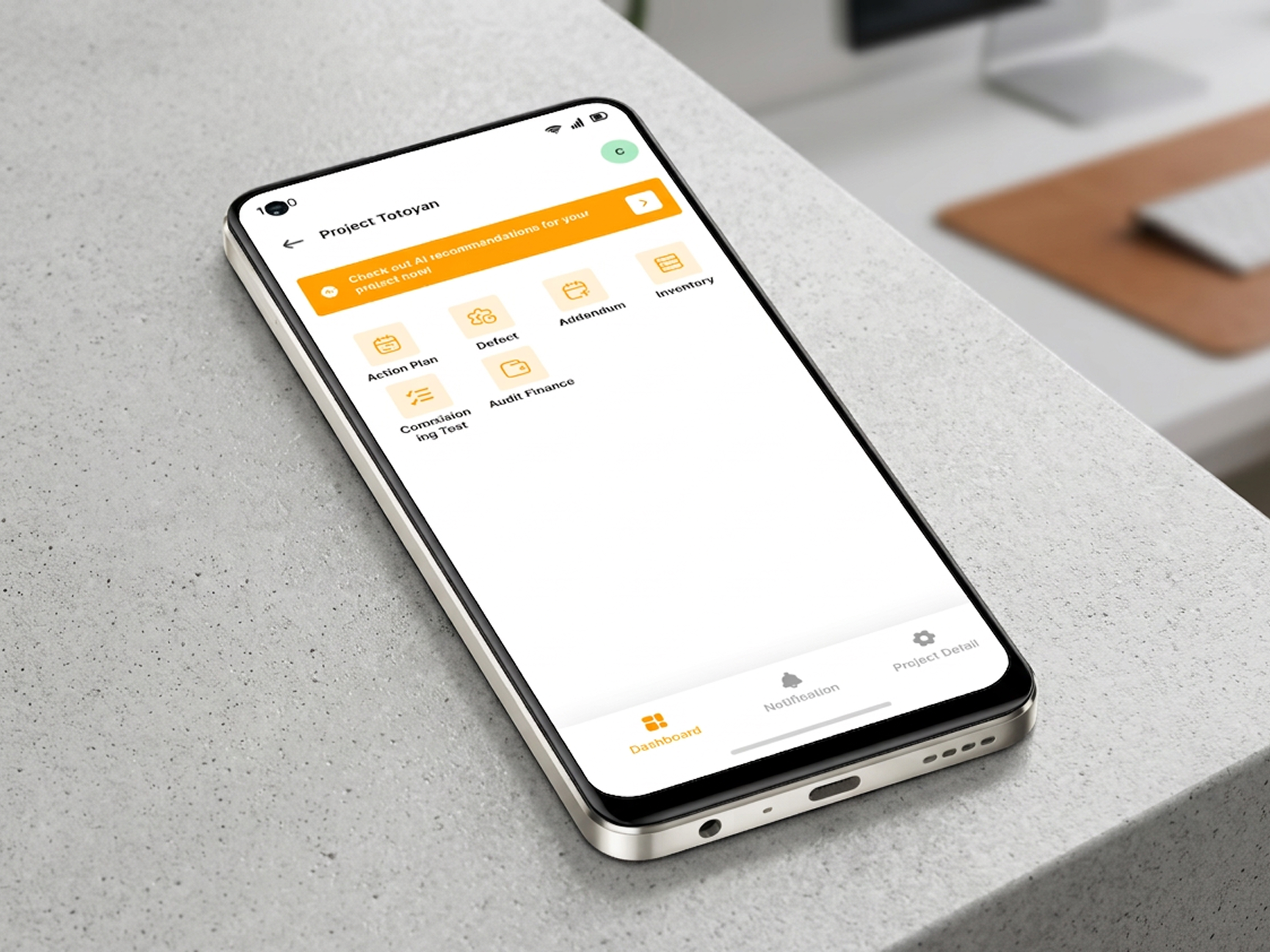 Construction job site